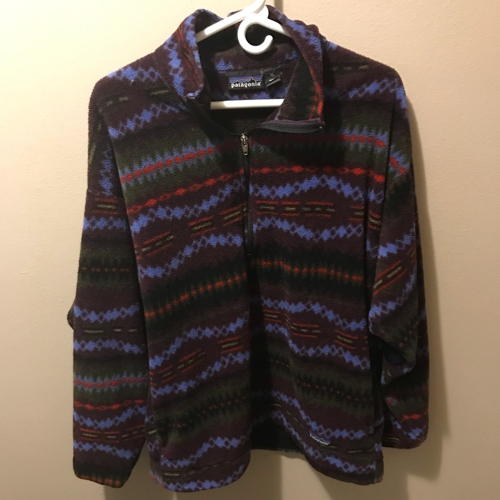 Women 1/4 zip Patagonia fleece